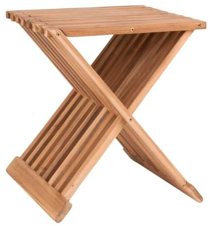 House Nordic Hocker Erto aus aus Teakholz