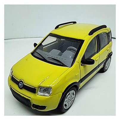 Modellino Modello Fiat Panda 4x4 2006 Scala 1:43 1 pezzo (GIALLO)