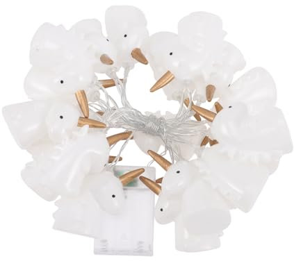 MAGICLULU Led-lichterkette Einhorn Mit Batteriebetriebenen Leds Dekorative Innen Außenbeleuchtung Für Kinderzimmer Party Langlebiges Und Sicheres Material