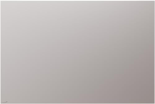 Legamaster Glasboard 100x150cm warm grey - Glastafel mit Whiteboard-Eigenschaften - Gehärtetes Sicherheitsglas - Im Hoch- oder Querformat - Für Kreidemarker und Neodym-Magneten