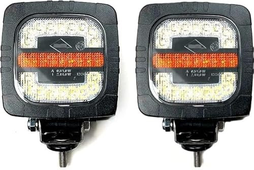 MelTruck® 2x LED Blink-Positionsleuchte vorne 12V 24V E9 für LKW PKW Anhänger Traktor Bagger