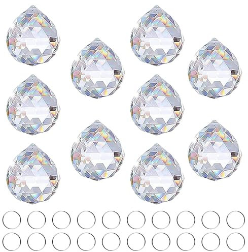 Ceeyoll 16 Pezzi Acchiappa-Sole In Cristallo, Crystal Da Appendere, Acchiappasole In Cristallo, Acchiappasole In Cristallo Da Appendere, Per La Decorazione Del Giardino Domestico