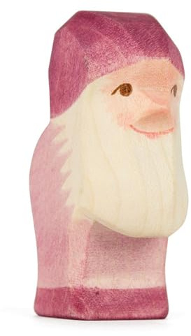 Ostheimer - 25047 - Zwerg violett, Holz, Handarbeit, 6,3cm x 3,5cm x 2,5cm