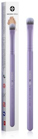 EIGSHOW Lidschattenpinsel mit Silberionen-Technologie – Professioneller Concealer Pinsel, Premium Augen-Makeup-Pinsel in Matt Violett zum Verblenden, Auftragen, Schattieren und Kaschieren (E831P)