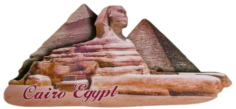 Cairo Egypt Refrigerator Magnet Travel Souvenir Fridge Decoration Magnetic Sticker Craft 3D