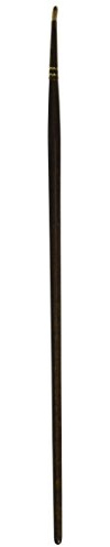Winsor & Newton Monarch Flat Long Handle Brush, Size 0