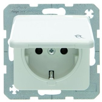 Berker Steckdose pws 474409 m. Steckklemmen MODUL 2 Steckdose 4011334151371