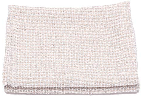 LinenMe Set mit 2 Gästehandtücher 33x50 cm - Kleine Handtücher - Leinen Baumwolle Waffelpique Handtuch - 53% Leinen, 47% Baumwolle - Geschirrtücher Halbleinen, Hergestellt in Litauen