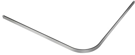 Croydex Mod 400 915 x 915 mm Angled Rail, Silver