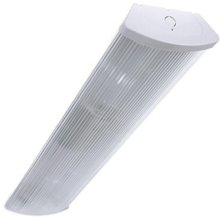 LED Wannenleuchte Deckenleuchte mit 2X LED T8 G13 3000K Warmweiß 120cm Bürolampe Büroleuchte 2-flammig