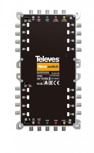 Televes Multischalter 5 in 16 Guß MS516NCQ