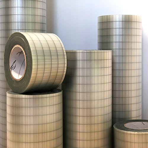 SalierShop Übertragungsfolie, Applikationstape, Transferfolie Plotter, Application Tape | PolyTape PT160G | Rolle 10cm x 100m