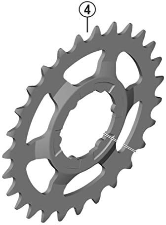 Shimano CSC7000 Ritzel Schwarz 27 Zähne