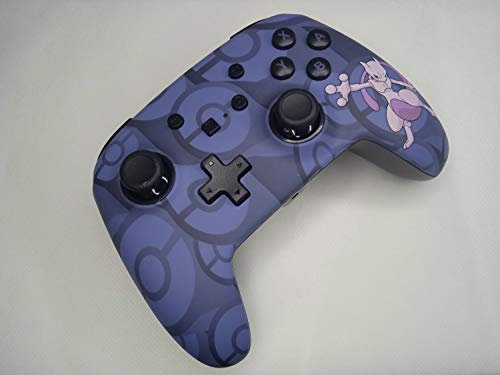 Powera Nsw Enwired Controller Mewtwo - - Nintendo Switch
