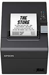 Drucker EPSON TM-T20III Tickets USB Y RS232; 250MM/SEG, Schwarz glänzend
