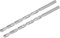 sourcing map HSS(High Speed Steel) Extra Long Twist Drill Bits, 9mm Drill Diameter 200mm Length for Hardened Metal Woodwork Plastic Aluminum Alloy 2 Pcs