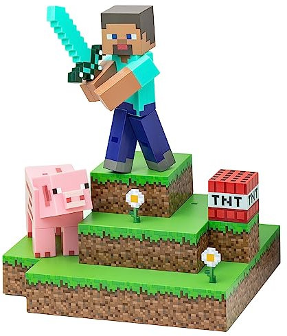 Paladone Minecraft Steve Diorama Leuchte