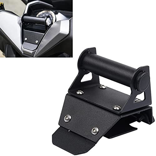 Motorrad Smartphone Telefon Ständer Halter GPS Navigation Plate Halterung Für Honda Forza 350 Forza350 NSS350 2020 2021 2022 Zubehör (Black)