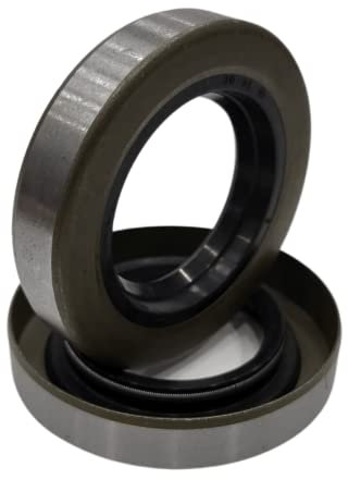 2 Pcs Wellendichtring BO 50mm x 70mm x 10mm | Typ BO - Wellendichtring in einem offenen Metallgehäuse mit zusätzlicher Staublippe | Simmerringe 50x70x10