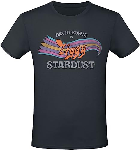 David Bowie Ziggy Stardust Männer T-Shirt schwarz
