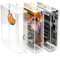 Acryl Vitrine Schaukasten für Hot Wheels Premium – Hochwertige Acryl Display Case für Hot Wheels Modelle – Acrylbox für sicheren Schutz und klare Präsentation (Premium Cars) (3 Stück)