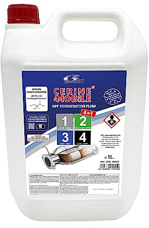 3RG INDUSTRIAL - Liquido Cerine4Mobile Todas Las Generaciones (5L.) - OEM - Piezas para Coche Recambios Motor y Otras Partes de Vehículo - Compatible con los distintos Modelos de Coche.