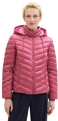 TOM TAILOR Damen 1041489 Lightweight Steppjacke mit Kapuze (1er Pack)