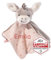 LALALO Baby Neugeborenen Geschenk für Mädchen, Sterntaler Schmusetuch mit Namen personalisiert, Emmi Girl zur Geburt & Taufe (26 cm)