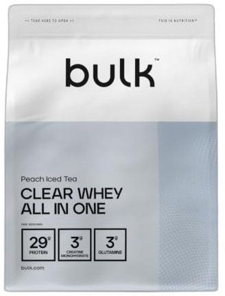 Bulk Clear Whey All In One, Pfirsich Eistee, 500 g