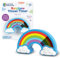 Learning Resources Minuteur Arc-en-Ciel pour Enfants, minuteur sensoriel pour l'Autisme, Le TDAH, 5 gradations de Temps, Mode Clair ou Sombre, dès 3 Ans