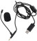 USB Lavalier Lapel Clip-on Microphone Computer Wire Microphone For Laptop Omni-directional Microphone