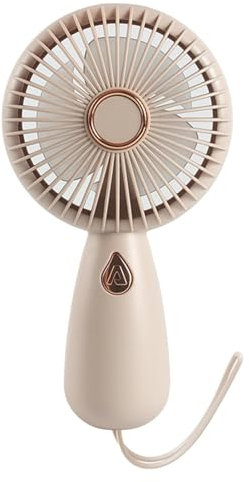 Ventilador de mano pequeño, ventilador de mano portátil, ventilador de carga USB con luz colorida, ventilador de mano para interiores y exteriores