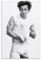 KHCEEC Jeremy Allen Weißes Poster, Kunstfigur, dekorative Wandkunst, Metallposter, klassisch, Vintage, dekoratives Poster, Leinwanddruck, ästhetische Dekoration, 60 x 90 cm, ungerahmter Stil