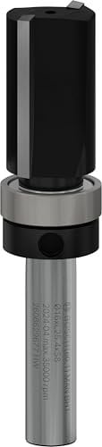 Pro Router Bit Top Bearing Flush Trim, Ø 16 x L 25.4, Shank 8 mm