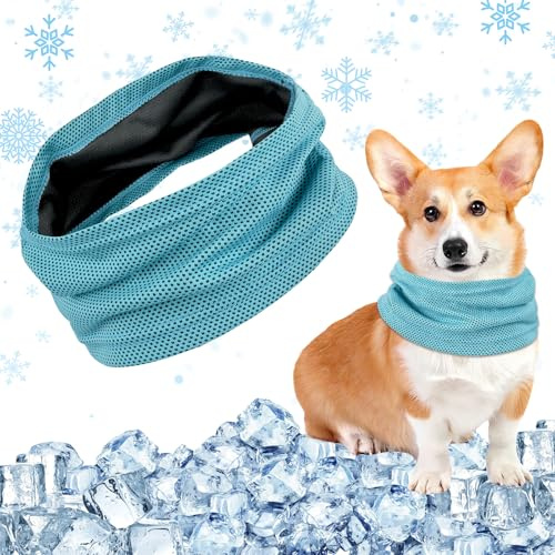Cooling Collar for Dogs, Cooling Dog Scarf, Cooling Dog Scarf, Cooling Dog Collar, Cooling Towel Dog Neckerchief, Cooling, Bandana, Dog Neckerchiefs, Cooling for Cooling Dog in Summer