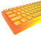 QPSJXN Cyrillic Russian Double Shot PBT Keycap Set für mechanische Tastaturen 117 ISO -Layout -Schlüsselcaps(English Yellow)
