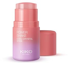 KIKO Milano Power Shake Cool Crystal Stick, Stick Para El Rostro Y El Contorno De Los Ojos