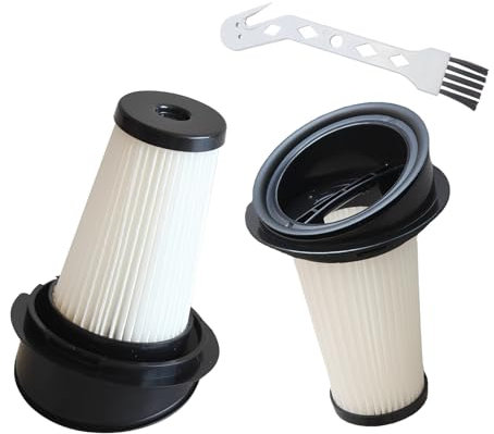 kingsea 2 Pack ZR005201 Filter Compatible with Rowenta RH6543 RH6545WH Air Force Light and Whirlwind Force Light Electric Broom
