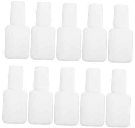 VILLFUL 22 pièces Flacons Vernis Ongles Vides avec Pinceau Bouteilles Top Coat de Voyage Étanches pour Manucure et Rangement Facile
