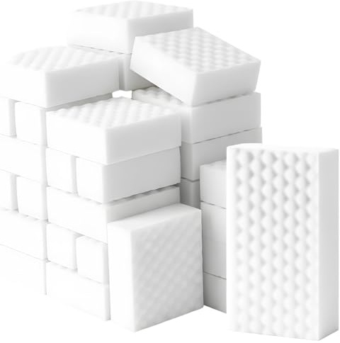 Schmutzradierer Schwamm, 12 Stück Zauberschwamm, Reinigungsschwamm Für Weiße Wände, 10 X 6 X 2 cm, Melamin Schwamm, Radierschwamm Schmutzradierer