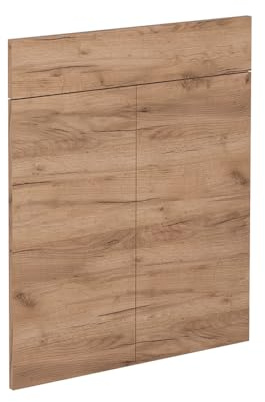 Vicco Küchenfront R-Line, Goldkraft Eiche, 59.6 x 70.8 cm | Möbelfront für den Schubunterschrank, passend für R-Line Küchenschränke zur einfachen Montage