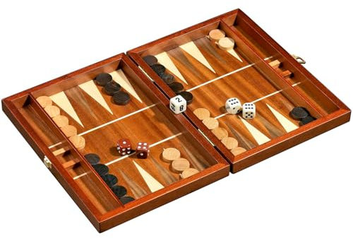 Philos 1302 - Backgammon Epirus, klein, Kassette