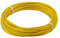 goobay 55041 Kupferlitze isoliert, 1 adrig, mehrdrahtig (18 x 0,1mm) / einadrig Kupferkabel / elektrischer Leiter im Modellbau und Elektrotechnik / PVC isoliert / Gelb / 10m
