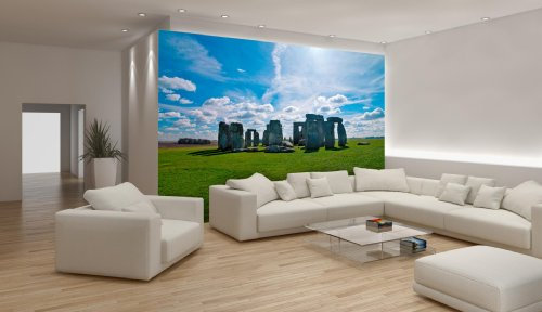 Vlies Fototapete Tapete Bild S M L XL XXL 3XL Felsen Stonehenge 119VE