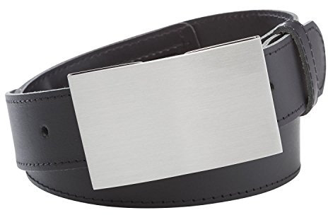 INVIDA Herren Tresor Gürtel SAFE - Jeans-Gürtel aus Vollleder, Made in Germany, Schwarz, 110 cm Bundweite, RFID-Kartenfachschließe - Hochwertiger Sicherheitsgürtel