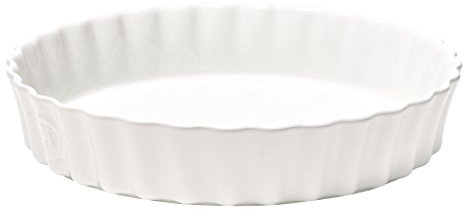 Emile Henry Tartera Alta de cerámica, EH796024, cerámica, harina, 24 cm