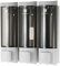Decdeal CHUANGDIAN 3 Kammer Seifenspender zur Wandbefestigung 200ml x 3