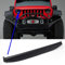 Areyourshop Nighthawk Light Brow Black Angry Frontgrill Look Fit für Wrangler JK 2007-2017