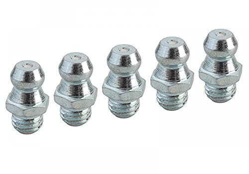 Grease Nipple Straight 1/4in UNF (Pack 5)