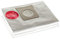 VACS 12 sacchetti per aspirapolvere adatti per PARKSIDE 1400 g3